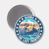 Alaska Magnet (Vorderseite/Rückseite)