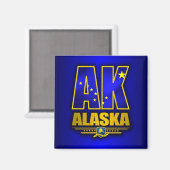 Alaska Magnet (Vorderseite/Rückseite)