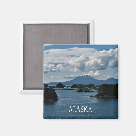 ALASKA MAGNET (Vorderseite/Rückseite)