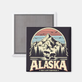 Alaska Magnet (Vorderseite/Rückseite)