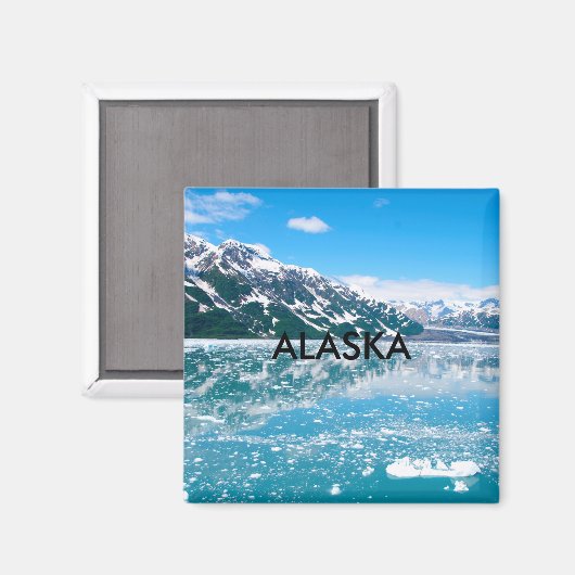 ALASKA MAGNET (Vorderseite/Rückseite)