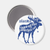 Alaska Magnet (Vorderseite/Rückseite)