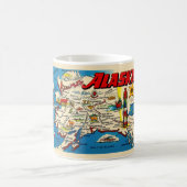 Alaska Map Custom Tasse (Mittel)