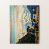 Alaska Mendenhall Glacier. Puzzle (Vertikal)