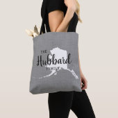 Alaska Monogram Staat Tote Bag Tasche (Von Nahem)