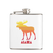 Alaska Moose Flachmann (Vorderseite)
