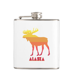 Alaska Moose Flachmann
