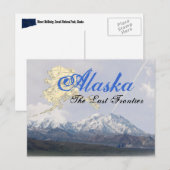 Alaska Mount McKinley Post Card Postkarte (Vorne/Hinten)