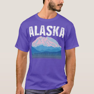 Alaska Mountain Snow Alaska Liebhaber Winter TShir T-Shirt