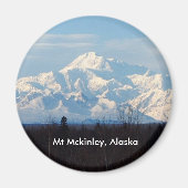 Alaska, Mt Mckinley, Denali Magnet (Vorne)