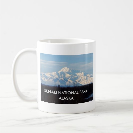 Alaska, Mt McKinley, Denali, Talkeetna, Kaffeetasse (Links)