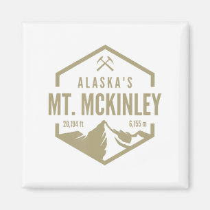 Alaska Mt McKinley Magnet