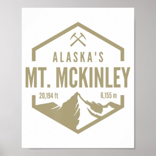 Alaska Mt McKinley Poster (Vorne)