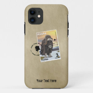 Alaska Muskox Postage Briefmarke Souvenir Case-Mate iPhone Hülle
