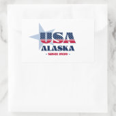 Alaska My Zuhause Staat Sticker (Tasche)