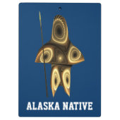 Alaska Native Klemmbrett (Rückseite)