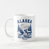 Alaska Nature Escape with Moose Kaffeetasse (Links)