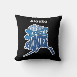 Alaska Nickname Word Art Kissen