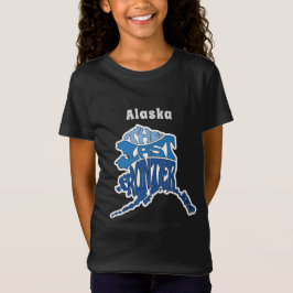Alaska Nickname Word Art T-Shirt