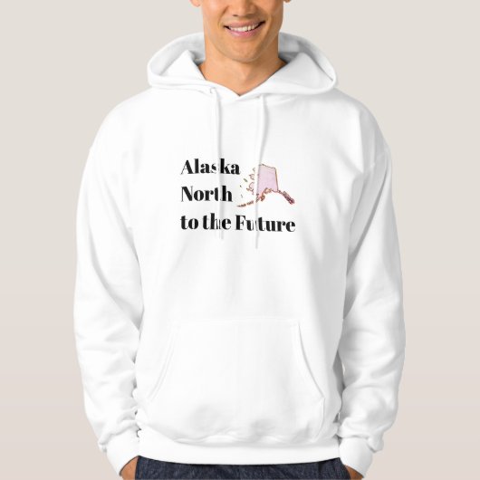 Alaska Nord in die Zukunft Hoodie (Vorderseite)