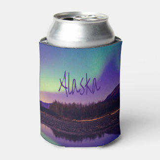 Alaska Nordlichter - See Dosenkühler
