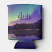 Alaska Nordlichter - See Dosenkühler (Rückseite)