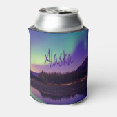 Alaska Nordlichter - See Dosenkühler (Kanne Rückseite)