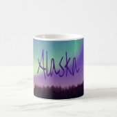 Alaska Nordlichter-See Kaffeetasse (Mittel)