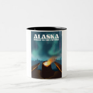 Alaska, Nordwärts in die Zukunft Zweifarbige Tasse