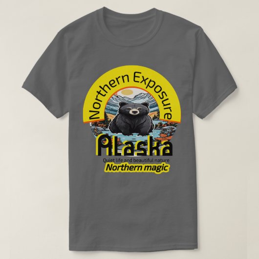 Alaska Northern Exposure TShirt (Design vorne)