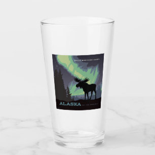 Alaska   Northern Lights Moor Glas