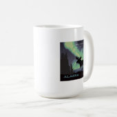 Alaska | Northern Lights Moor Kaffeetasse (VorderseiteRechts)