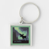 Alaska | Northern Lights Moor Schlüsselanhänger (Vorne)