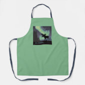 Alaska | Northern Lights Moor Schürze (Vorderseite)