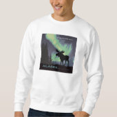 Alaska | Northern Lights Moor Sweatshirt (Vorderseite)