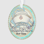 Alaska Nurse Ornament (Vorderseite)