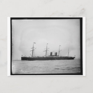 Alaska Ocean Liner 1890-1899 Vintag Postkarte