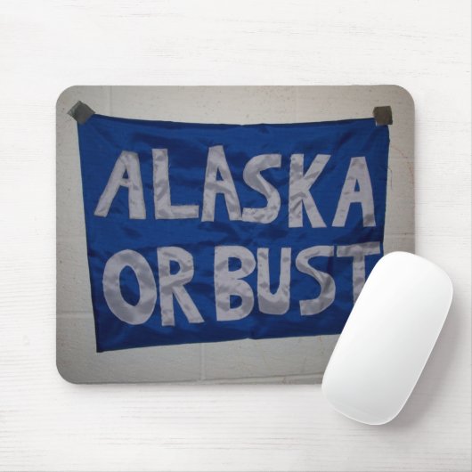 Alaska oder Fehlschlag mousepad (Mit Mouse)