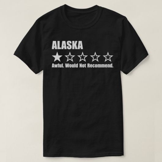 Alaska One Review TShirt 2 (Design vorne)