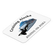 Alaska Orca Killer Whale Ship Magnet (Linke Seite)