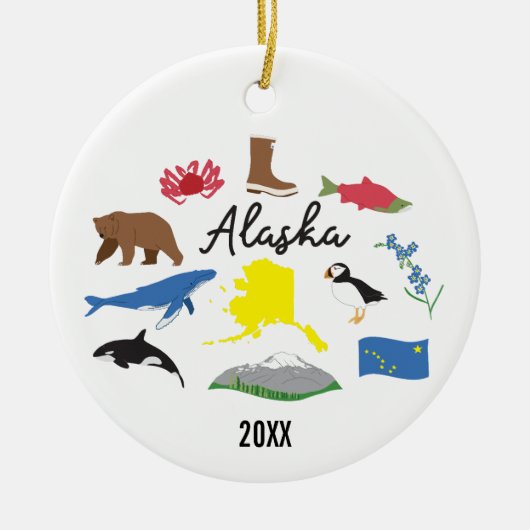 Alaska Ornament (Vorne)