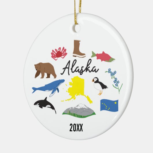 Alaska Ornament (Links)