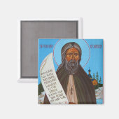 Alaska-Orthodoxe Icon Magnet (Vorderseite/Rückseite)