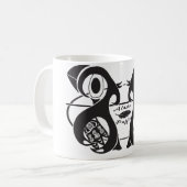 Alaska-Papageientaucher Kaffeetasse (Vorderseite Links)