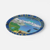 Alaska Pappteller (Schrägansicht)