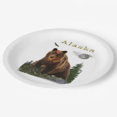 Alaska Pappteller (Schrägansicht)