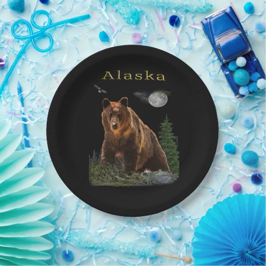 Alaska Pappteller (Party)