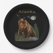 Alaska Pappteller (Vorderseite)