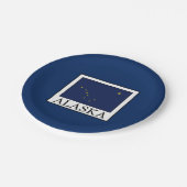 Alaska Pappteller (Schrägansicht)