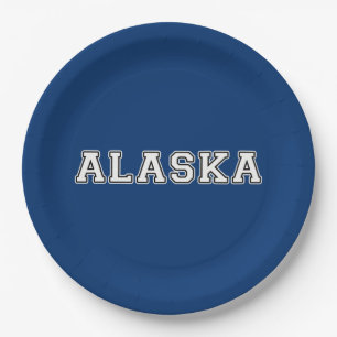 Alaska Pappteller